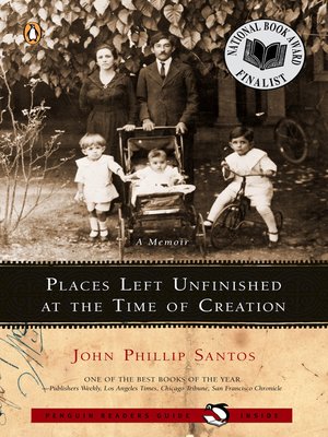 cover image of Places Left Unfinished at the Time of Creation